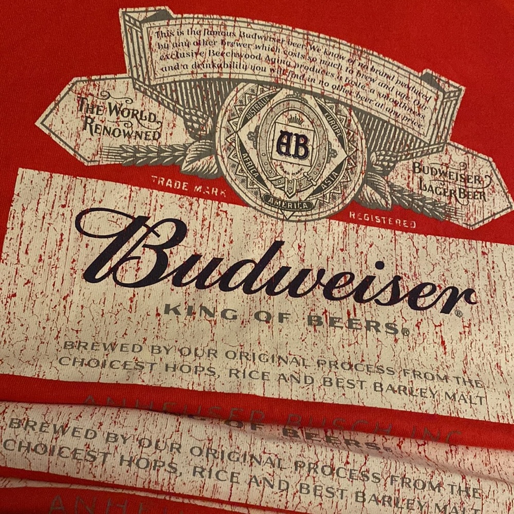 🇺🇸🍻Men’s Tank Top Budweiser King of Beers - Picture 3 of 5